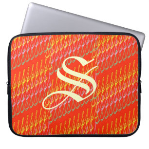 SsParade orange glöd Laptop Sleeve