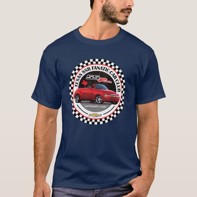 SSR-bilars Klubb T Shirt (Framsida)