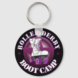 SSRDS RollerDerbyBootCamp nyckelring