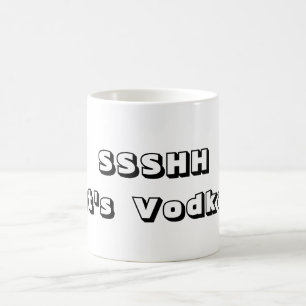 SSSHHH Det är Vodka Kaffemugg