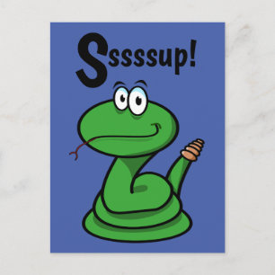 Sssssup! Orm Vykort