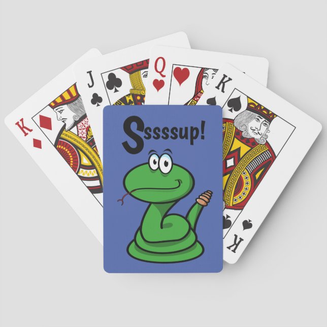 Sssssup! Snake Casinokort (Baksidan)