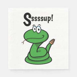 Sssssup! Snake Pappersservett