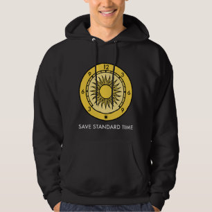 SST-Logotypens Mörk Hooded Sweatshirt