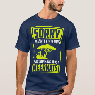 Ssurikat Djur Söt pojke T Shirt