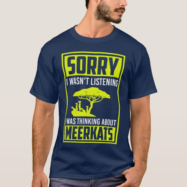 Ssurikat Djur Söt pojke T Shirt (Framsida)