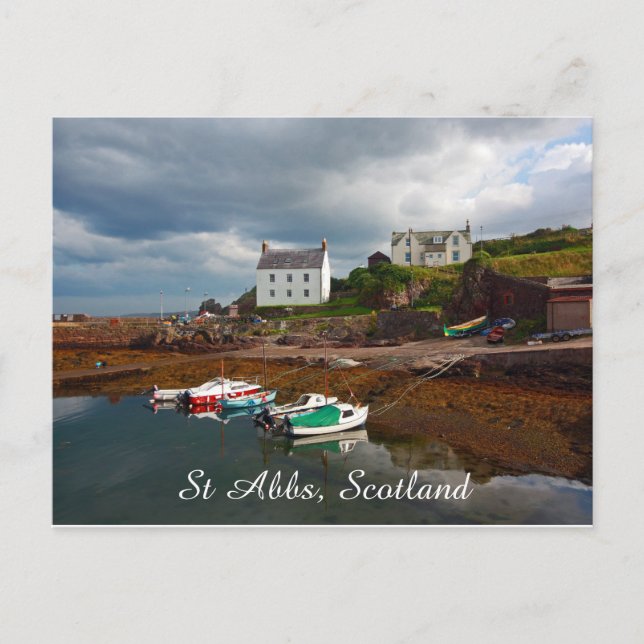 St Abbs, Skottland, vykort (Framsida)