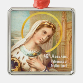 St. Adelaide, Heliga Roman Empress (LT 03) Julgransprydnad Metall