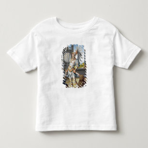 St. Adrian i pansar i ett öppet landskap T-shirt