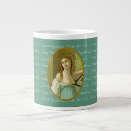 St. Agatha (M 003) 20 oz. Jumbo Coffee Mugg #1