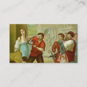 St. Agatha (M 003) FB Standard Visitkort