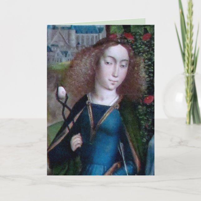 St. Agatha of Sicily (detalj; M 070) Card Kort (Framsida)