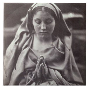 St. Agnes (äggviteämnetryck) Kakelplatta