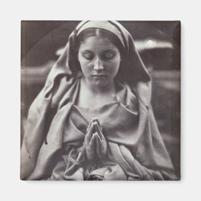 St. Agnes (albumen print) Magnet (Framsidan)