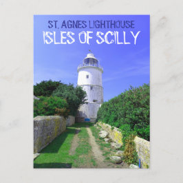 St. Agnes Leuchtturm - Isles Of Scilly Vykort
