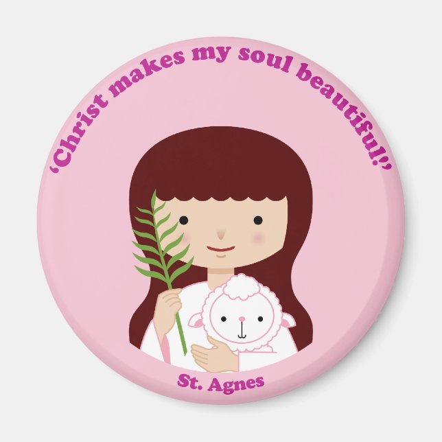St. Agnes Magnet (Framsidan)