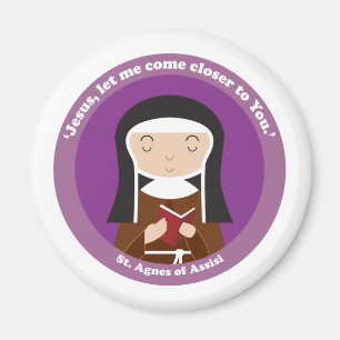St. Agnes of Assisi Magnet