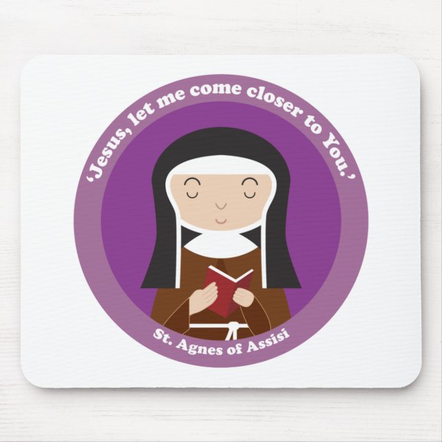 St. Agnes of Assisi Musmatta (Framsidan)