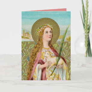 St. Agnes of Rom (BC 01) Card Kort