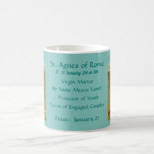St. Agnes of Rom (BC 01) Coffee Mugg 2a