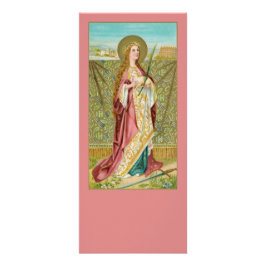 St. Agnes of Rom (BC 01) Reklamkort