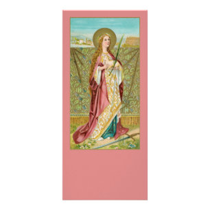 St. Agnes of Rom (BC 01) Reklamkort