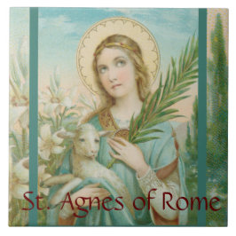 St. Agnes of Rom (MH 01) Kakelplatta