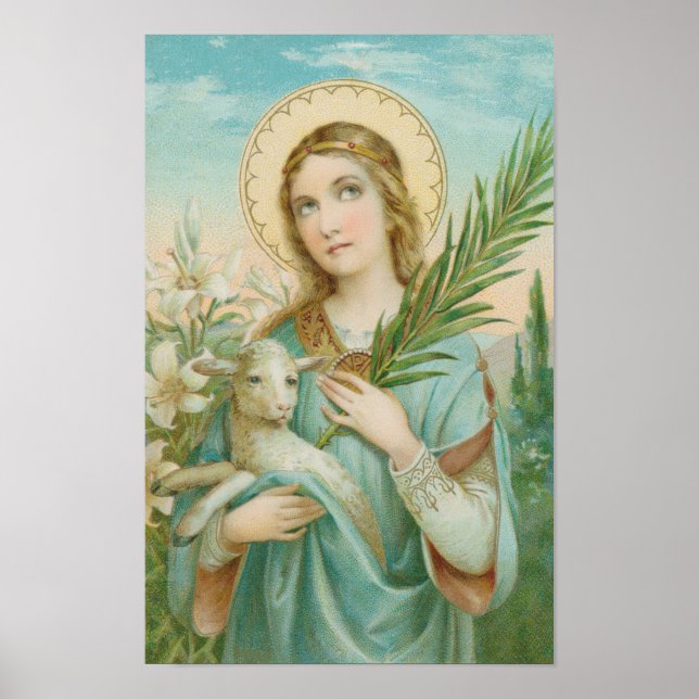 St. Agnes of Rom (MH 01) Poster (Framsidan)