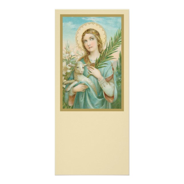 St. Agnes of Rom (MH 01) Reklamkort (Framsidan)