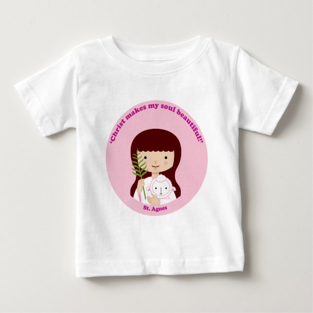 St. Agnes T Shirt (Framsida)