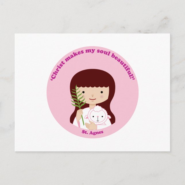 St. Agnes Vykort (Framsida)