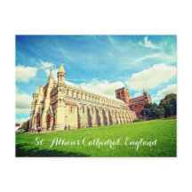 St Albans Cathedral, England, vycard