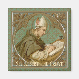 St. Albert, Underbara (BK 013) Square Magnet