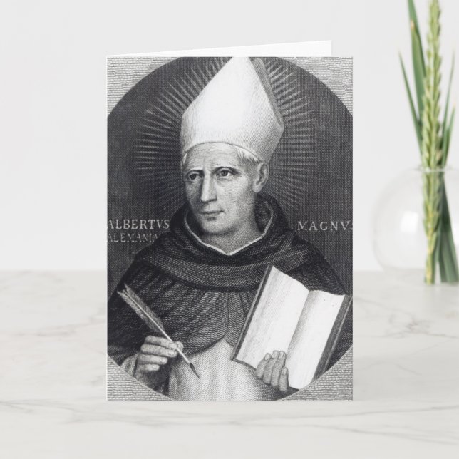 St Albertus Magnus, 1851 Kort (Framsida)