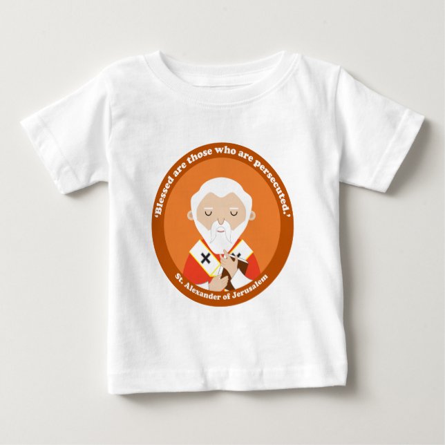 St. Alexander av Jerusalem T Shirt (Framsida)