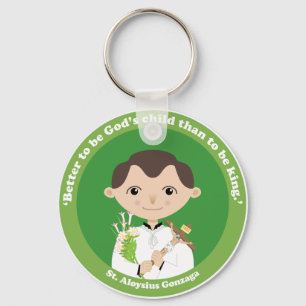 St. Aloysius Gonzaga Nyckelring