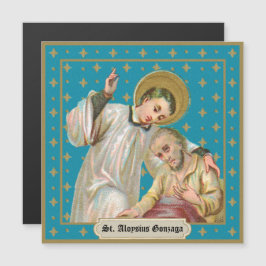 St. Aloysius Gonzaga & Plague Victim (M 006)