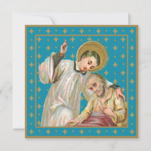 St. Aloysius Gonzaga & Plague Victim (M 006)