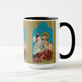 St. Aloysius Gonzaga & Plague Victim (M 006) Mugg