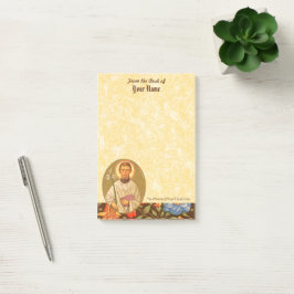 St. Aloysius Gonzaga (PM 01) 4"x6" Post-it Block