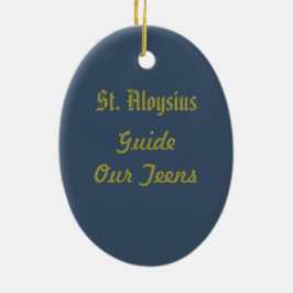 St. Aloysius Gonzaga (PM 01) Julgransprydnad Keramik