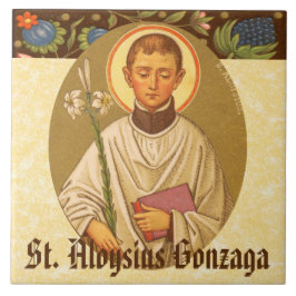 St. Aloysius Gonzaga (PM 01) Kakelplatta