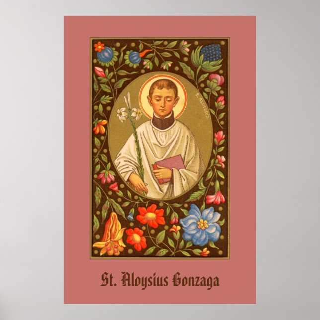 St. Aloysius Gonzaga (PM 01) Poster 1 (Framsidan)