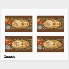 St. Aloysius Gonzaga (PM 01) Rektangulärt Klistermärke