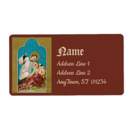 St. Aloysius & Plague Victim (M 006) Fraktsedel