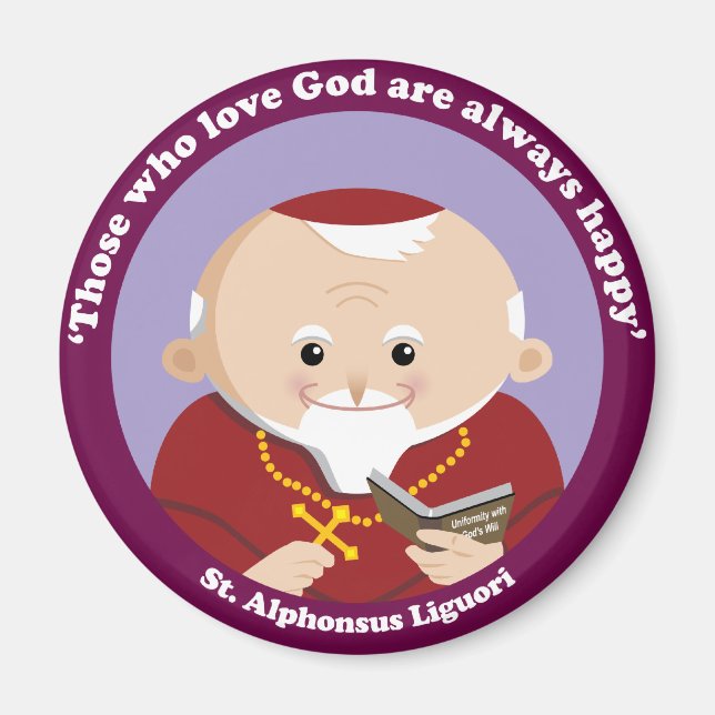 St Alphonsus Liguori Magnet (Framsidan)