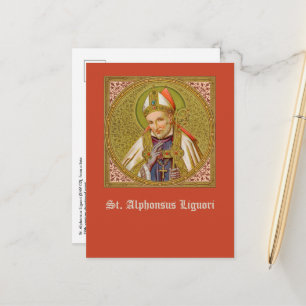 St. Alphonsus Liguori (SNV 02) (Fyrkantigt) vykort