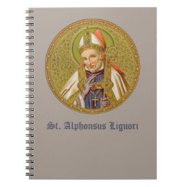 St. Alphonsus Liguori (SNV 02) (Round) Anteckningsbok