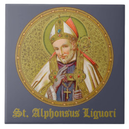 St. Alphonsus Liguori (SNV 02) (Round) Kakelplatta