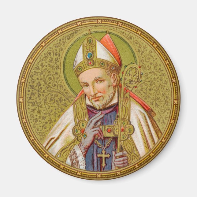 St. Alphonsus Liguori (SNV 02) (Round) Magnet (Framsidan)